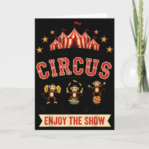 Funny Circus Actually This Is My Circus These Are Card