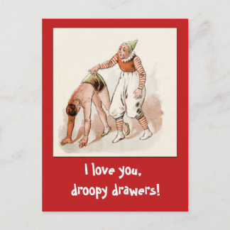 Funny Circus Poster (Maybe Risque!) Card