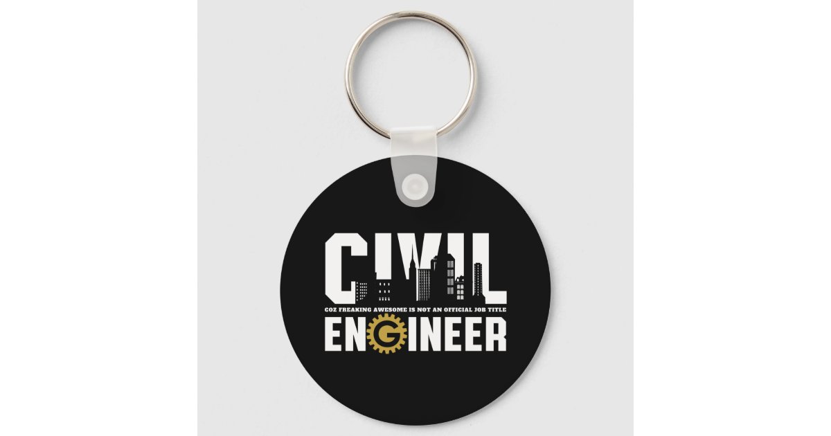 Best Gift For Girl Engineers - Personalized Engineer Keychain For Girls -  Corporate Gifts - Personalized Gifts For Engineers - Keychain For Female