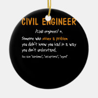 Funny Civil Engineer Definition Someone Who Solves