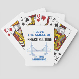 Funny Civil Engineering Bridge Engineer Poker Cards