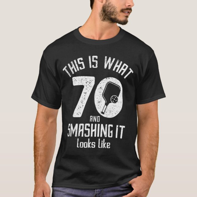 Funny Ckleball 70th Birthday 70 Years Old Love Ckl T-Shirt (Front)