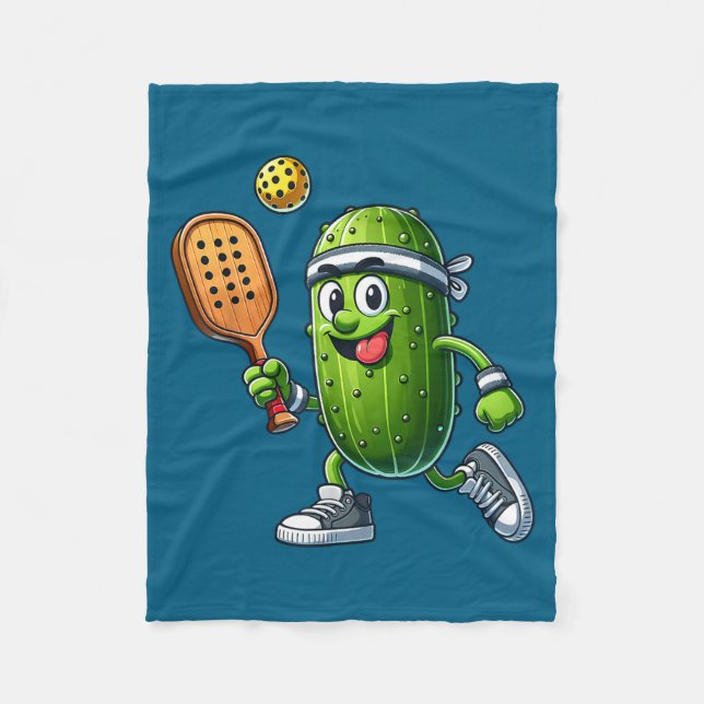 Funny Ckleball Player Paddleball Lover  Fleece Blanket (Front)