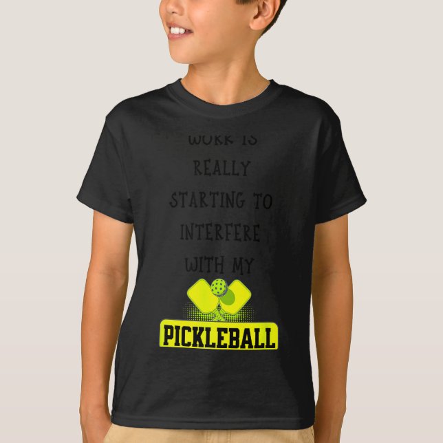 Funny Ckleball Work Quote Ckleball Lover Office Jo T-Shirt (Front)