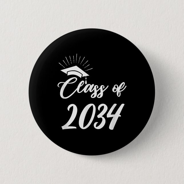 Funny Cl Of 20 Grow With You 2021 2022 Graduation  Button (Front)