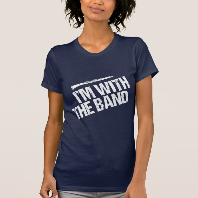 Funny Clarinet Player T-Shirt (Front)