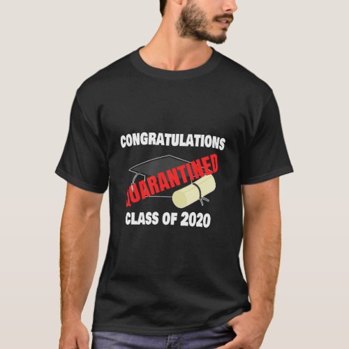 Funny Class Of 2020 Sarcastic Graduating Class Qua T_Shirt