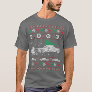 Funny Classic Car Ugly Christmas Sweater Xmas Gift