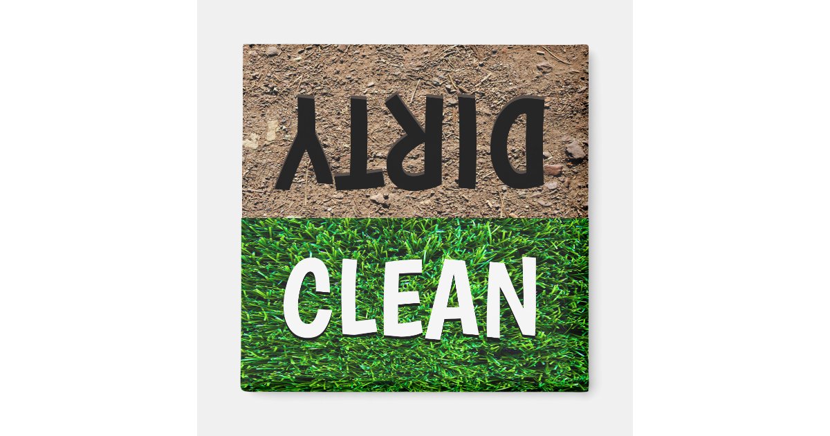 Funny Clean Dirty Dishwasher Zazzle