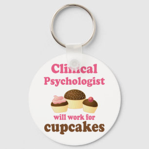 Funny Clinical Psychologist Keychain
