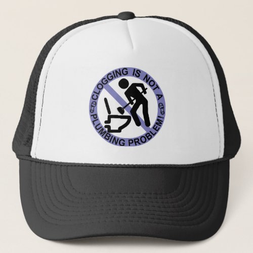 Funny Clogger Clogging Blue Trucker Hat