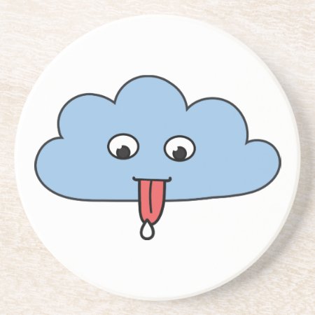 Funny Cloud Drink Coaster