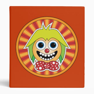 Funny clown binder