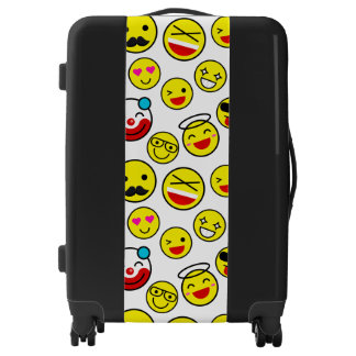 funny clown emojis luggage