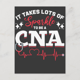 Funny CNA Nurse Certified Nursing Assistant Postcard
