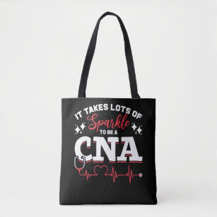 Funny CNA Nurse Certified Nursing Assistant Tote Bag