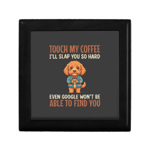 Funny Cockapoo Coffee Lover Gift Box