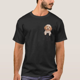 Funny Cockapoo In Pocket Dog Mom Dad T-Shirt