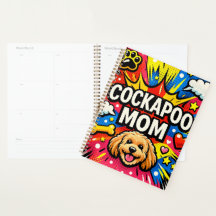 Funny Cockapoo Mom Planner