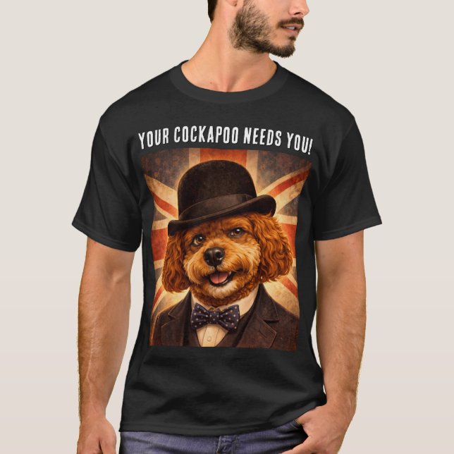 Funny Cockapoo Owner Shirt (Front)