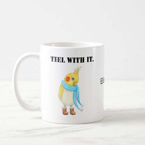Funny Cockatiel Lover Gift Parrot Budgie Parakeet Coffee Mug