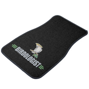 Funny Cockatiel Lover's Car Floor Mat