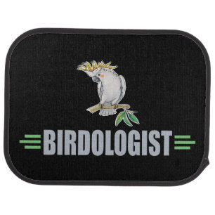 Funny Cockatiel Lover's Car Mat