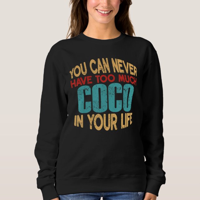 Funny Coco Personalized Tshirt First Name Joke Ite (Front)
