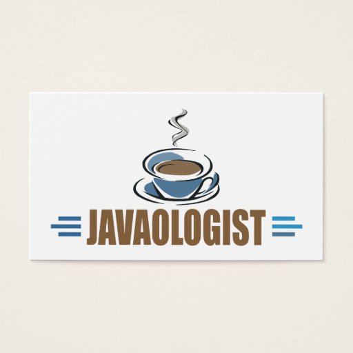 Customizable Funny Coffee Business Cards