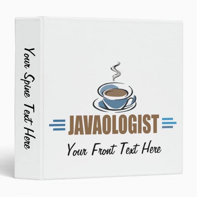 Funny Coffee Binder (Front/Spine)