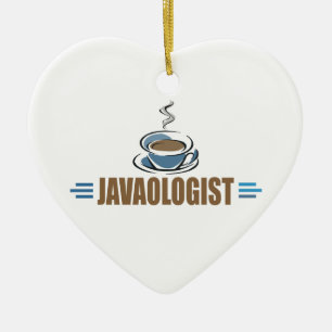 Funny Coffee Ceramic Ornament