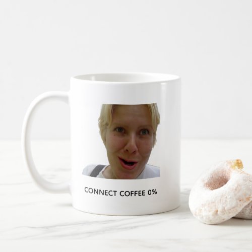 Funny Coffee Charger Mug – Low Battery Coffee Meme