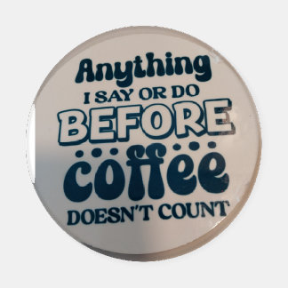 funny coffee coaster set