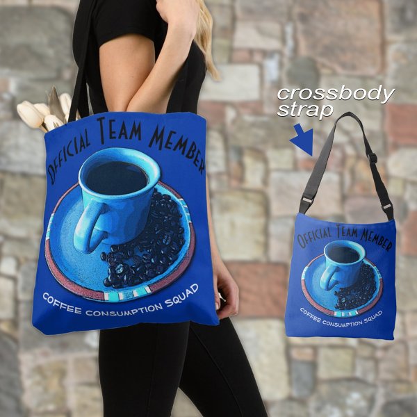 Funny Coffee Consumption Team Typography Custom