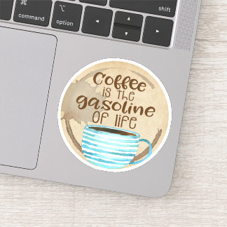 Funny coffee Die Cut Sticker Decal