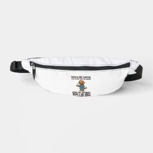 Funny Coffee Dog Vintage Engraving Shirt Design_1 Fanny Pack