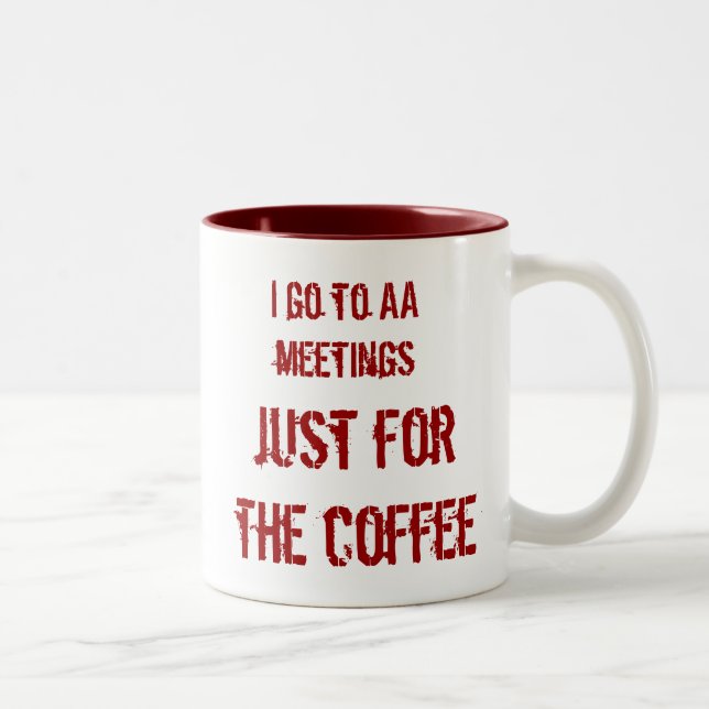 Funny Coffee Drinker drinkers Mug mugs (Right)
