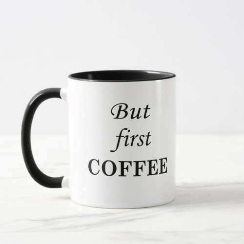 Funny coffee drinker quotes  mug