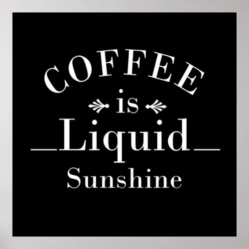 Funny coffee drinker quotes poster