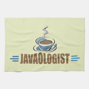 Funny Coffee Kitchen Towel