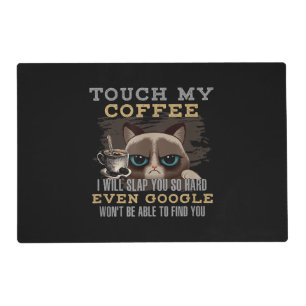 Funny Coffee Lover - Cat Humour Placemat