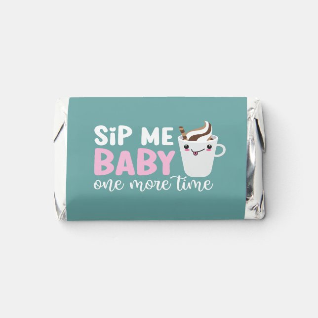 Funny Coffee Lover Flirty and Cute Valentine's Day Hershey's Miniatures (Front)