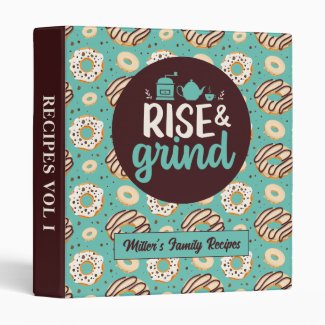 Funny Coffee Lover Pun Cute Donut Dessert Pattern