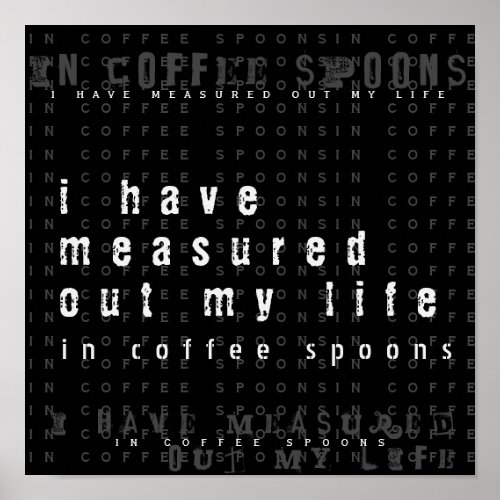 Funny Coffee Lovers Quote Poster