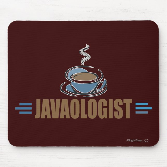 Funny Coffee Mouse Pad (Front)