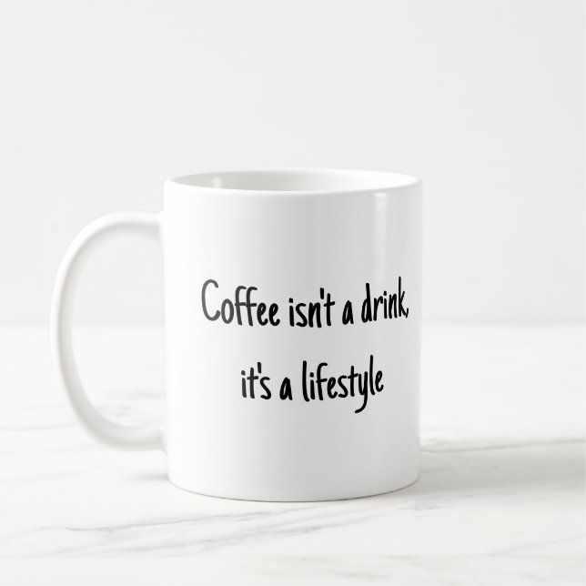Funny Coffee Mug  (Left)