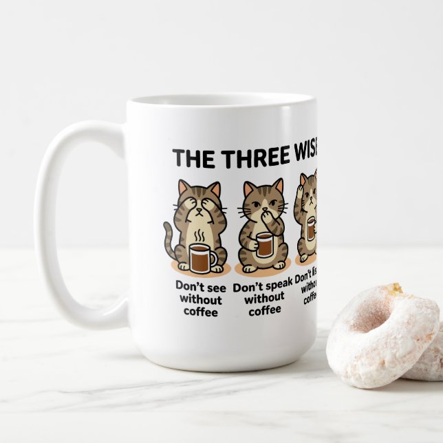Funny Coffee Mug (With Donut)
