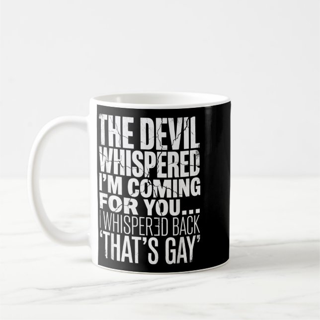 Funny Coffee Mug (Left)