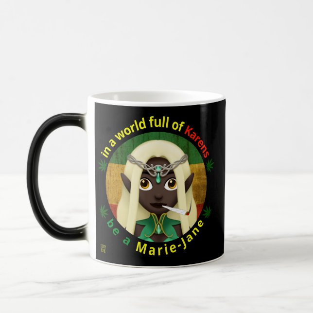 funny coffee mug "BE A MARIE-JANE" (Left)
