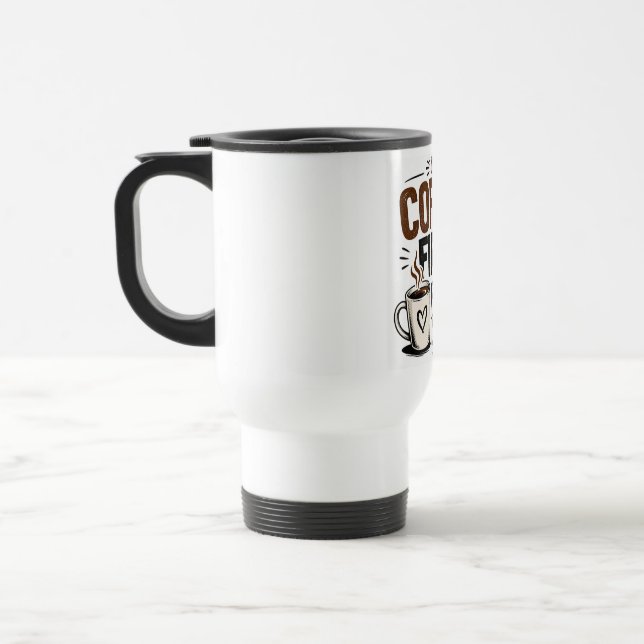 Funny Coffee Mug – Coffee First People Later – Cut (Left)